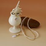 Double-layer Mini Baroque Pearl Chain Necklace gembea jewelry