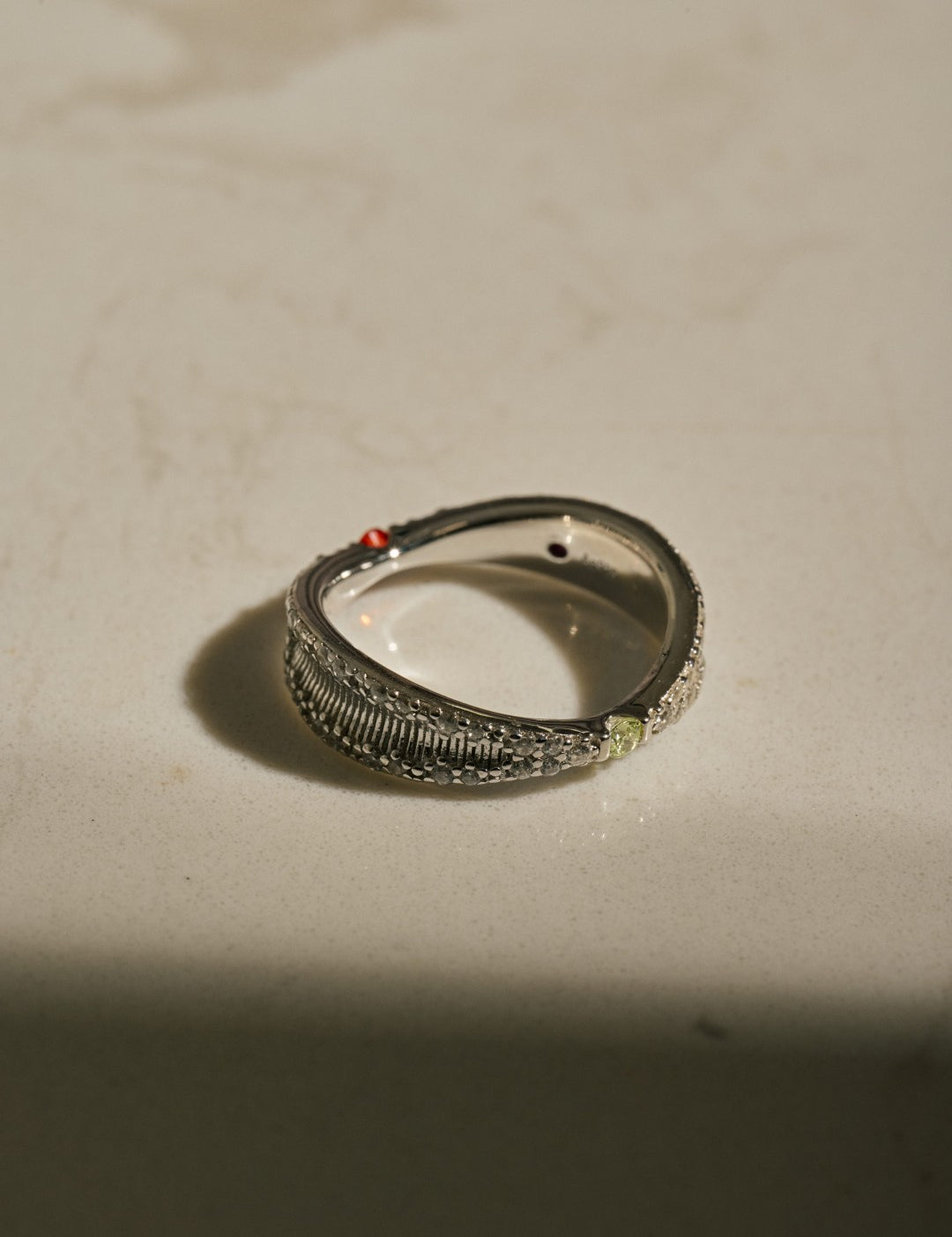 Double Color Lab-grown Diamond Twilight Ring gembea jewelry