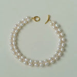 Double Baroque Pearl Choker Necklace