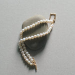 Double Layers Freshwater Pearl Bracelet gembea jewelry