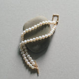 Double Layers Freshwater Pearl Bracelet gembea jewelry