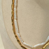 Dual Form Baroque Pearl Necklace gembea jewelry