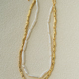 Dual Form Baroque Pearl Necklace gembea jewelry