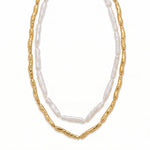 Dual Form Baroque Pearl Necklace gembea jewelry