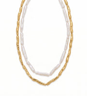Dual Form Baroque Pearl Necklace gembea jewelry