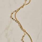 Dual Glow Layered Chain Necklace gembea jewelry