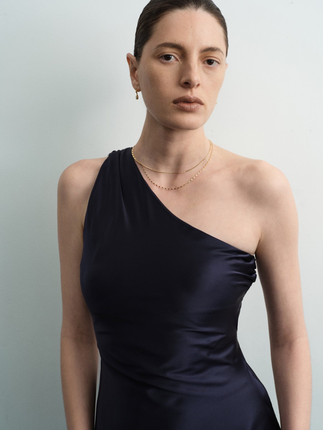 Dual Glow Layered Chain Necklace gembea jewelry