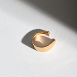 Eclipse Geometrically Open Ring-Gold gembea jewelry