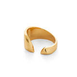 Eclipse Geometrically Open Ring-Gold gembea jewelry