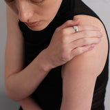 Eclipse Geometrically Open Ring-Silver GEMBEA JEWELRY