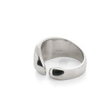 Eclipse Geometrically Open Ring-Silver GEMBEA JEWELRY