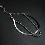 Effortless Layers Silver Double Chain Bracelet GEMBEA JEWELRY