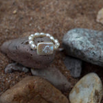 Gembea Jewelry Elastic Irregular Pearl Ring