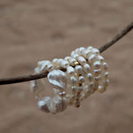 Gembea Jewelry Elastic Irregular Pearl Ring