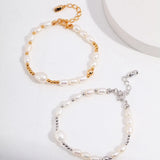 Elegant Pearl Beaded Bracelet