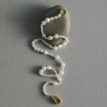 Elegant Irregular Baroque Pearl Necklace gembea jewelry