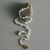 Elegant Irregular Baroque Pearl Necklace gembea jewelry