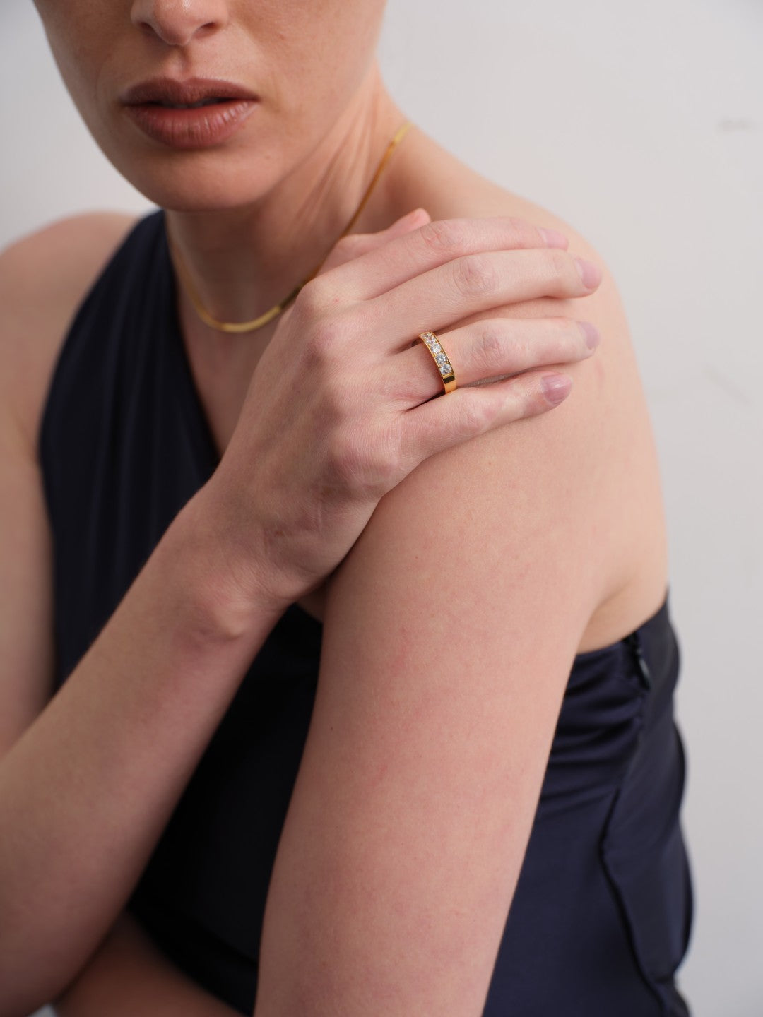 Five Spark Lab-grown Diamond Ring gembea jewelry