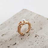 Gembea Jewelry Flowing River Pearl Ring