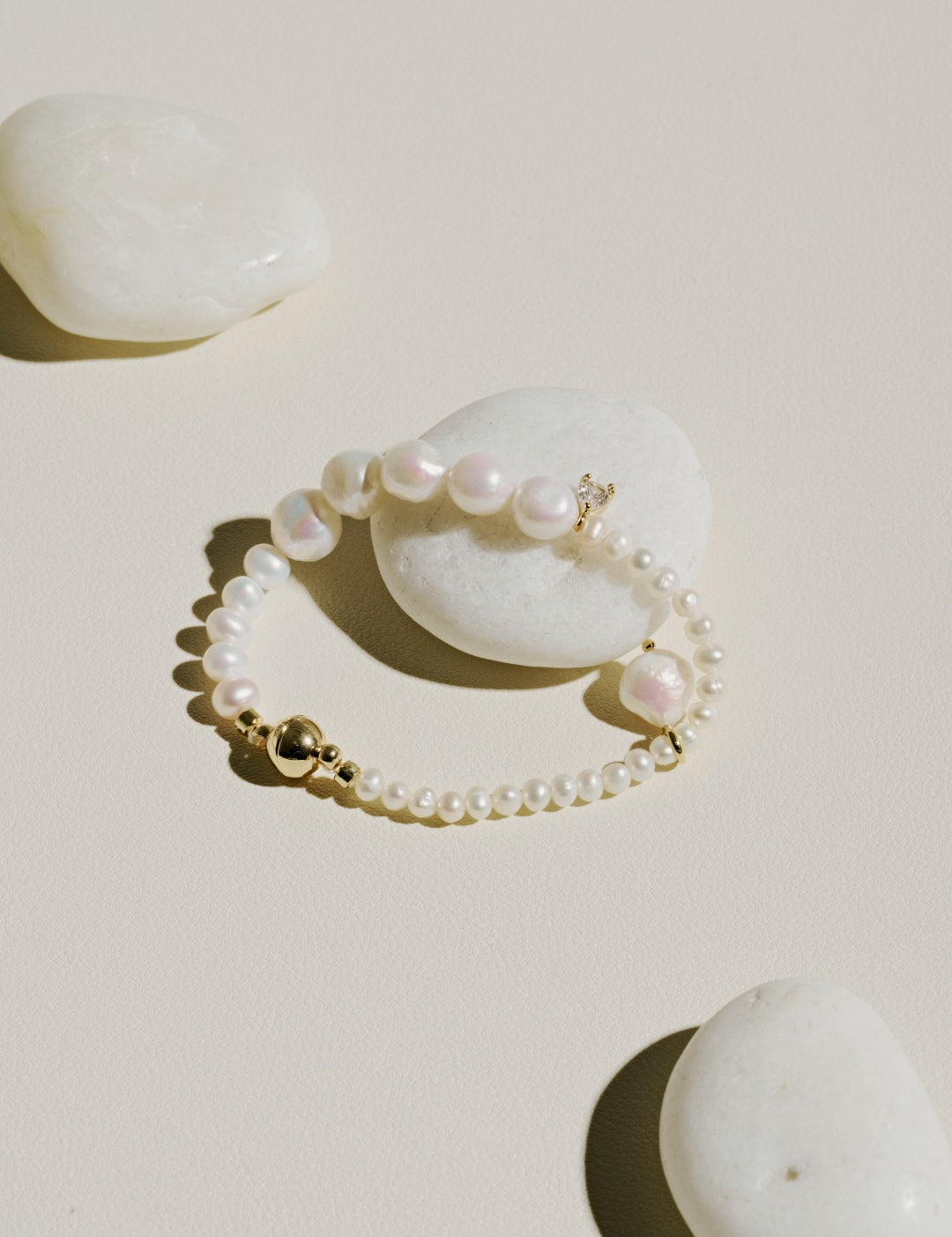 Freshwater Pearl Aurora Bracelet gembea jewelry