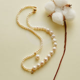 Freshwater Pearl Aurora Necklace gembea jewelry