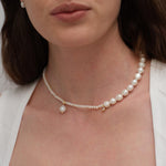 Freshwater Pearl Aurora Necklace gembea jewelry
