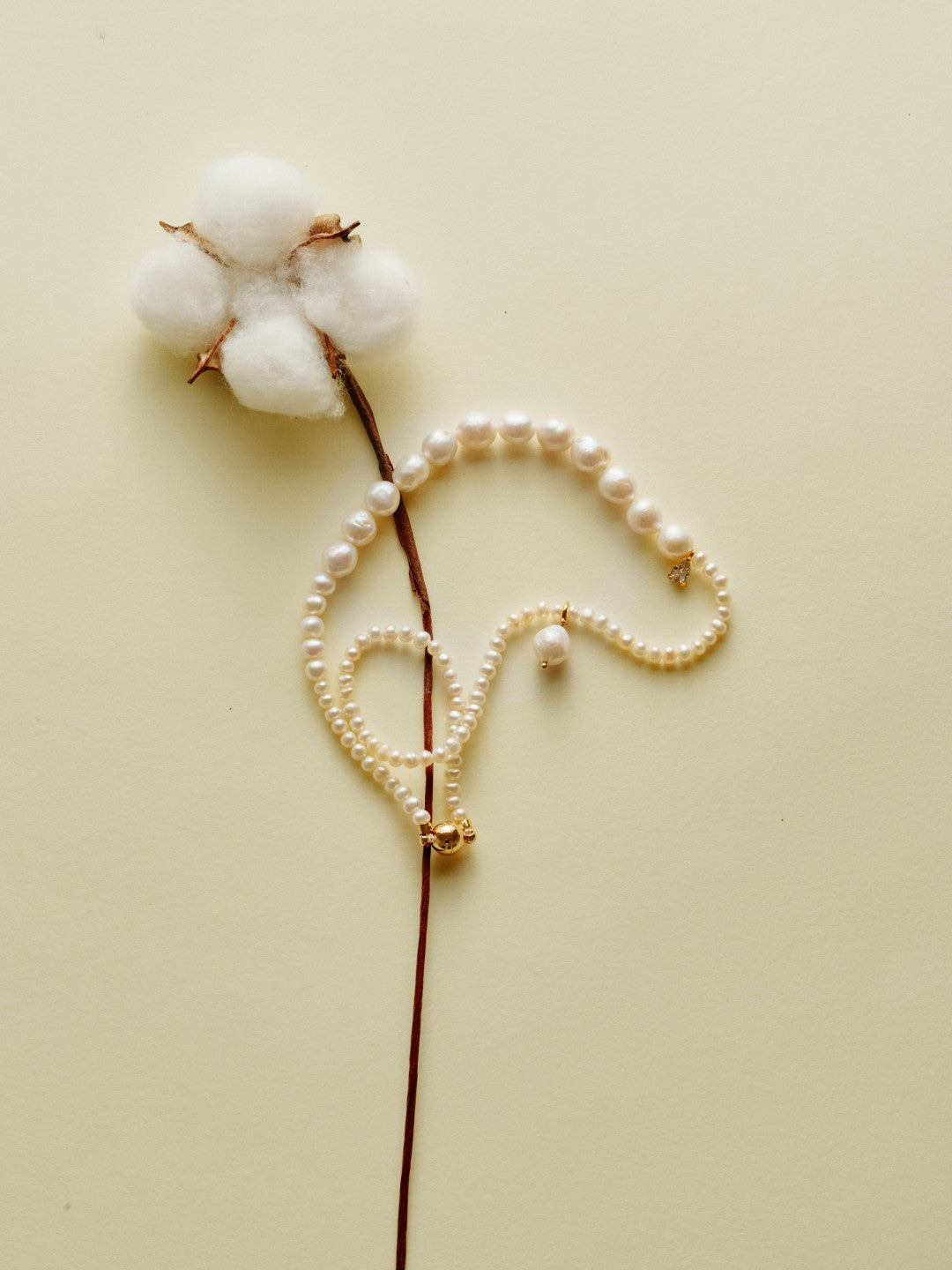 Freshwater Pearl Aurora Necklace gembea jewelry