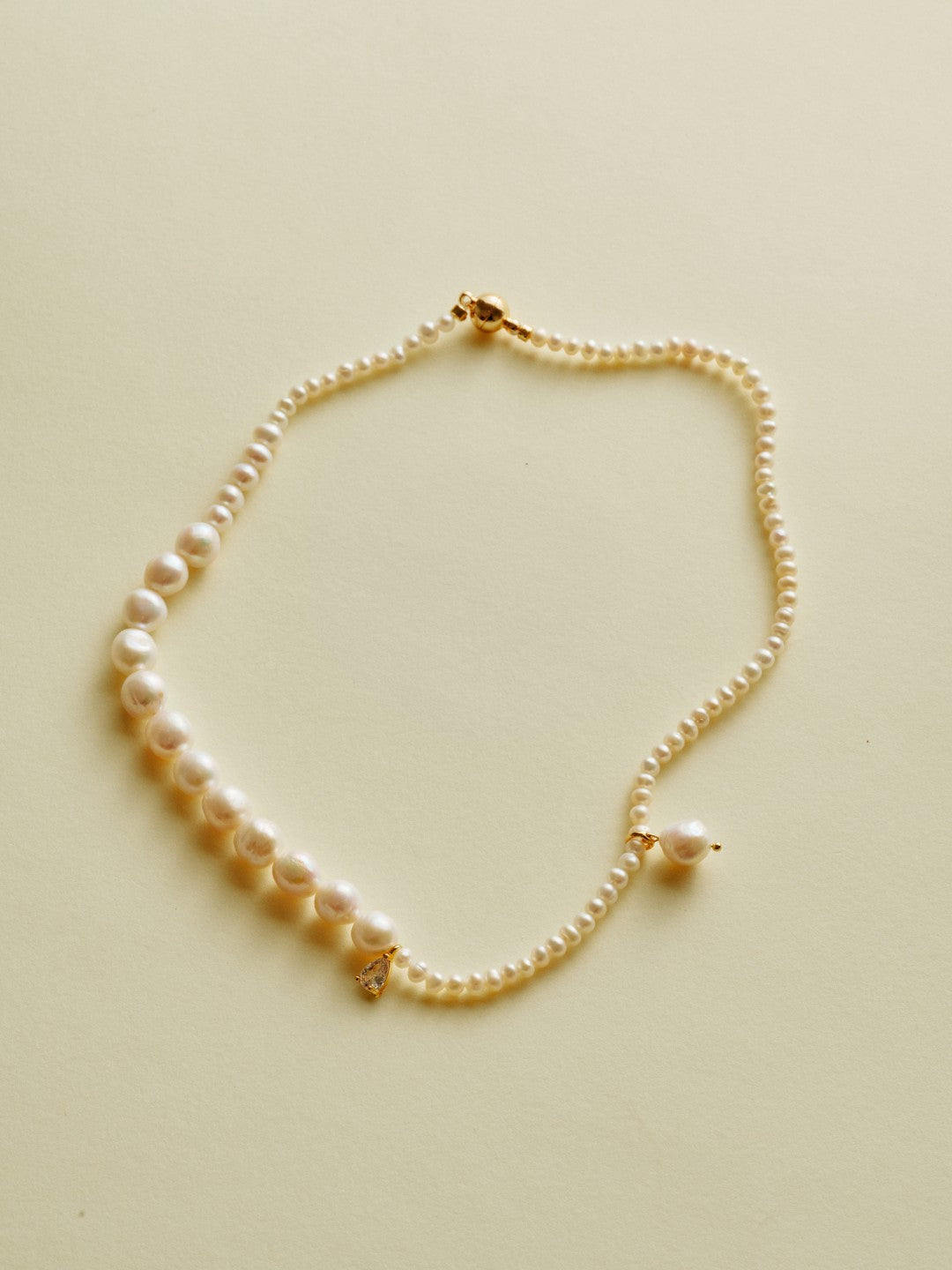 Freshwater Pearl Aurora Necklace gembea jewelry