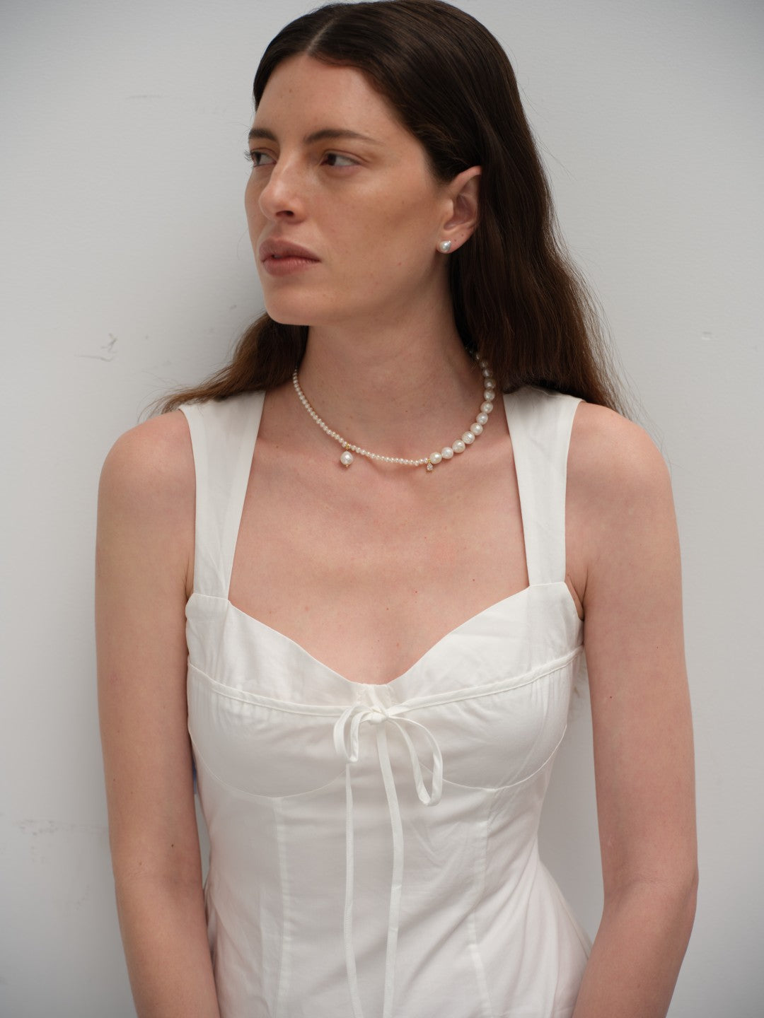 Freshwater Pearl Aurora Necklace gembea jewelry