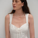 Freshwater Pearl Aurora Necklace gembea jewelry