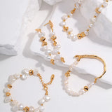 Freshwater Pearl Bangle Bracelet