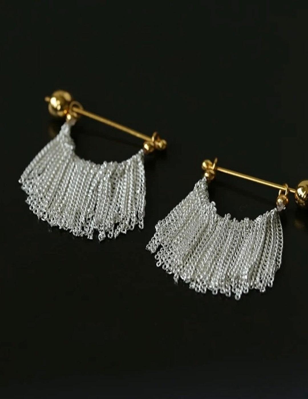 Galaxy Falls Series Bright Tassel Earrings - Gembea Jewelry