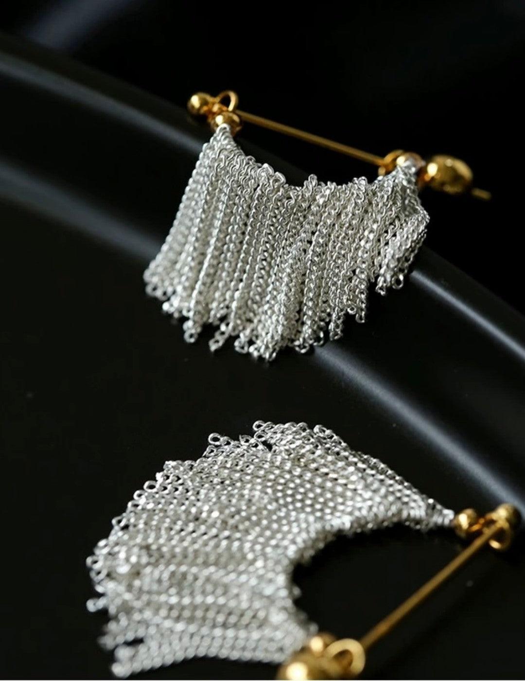 Galaxy Falls Series Bright Tassel Earrings - Gembea Jewelry