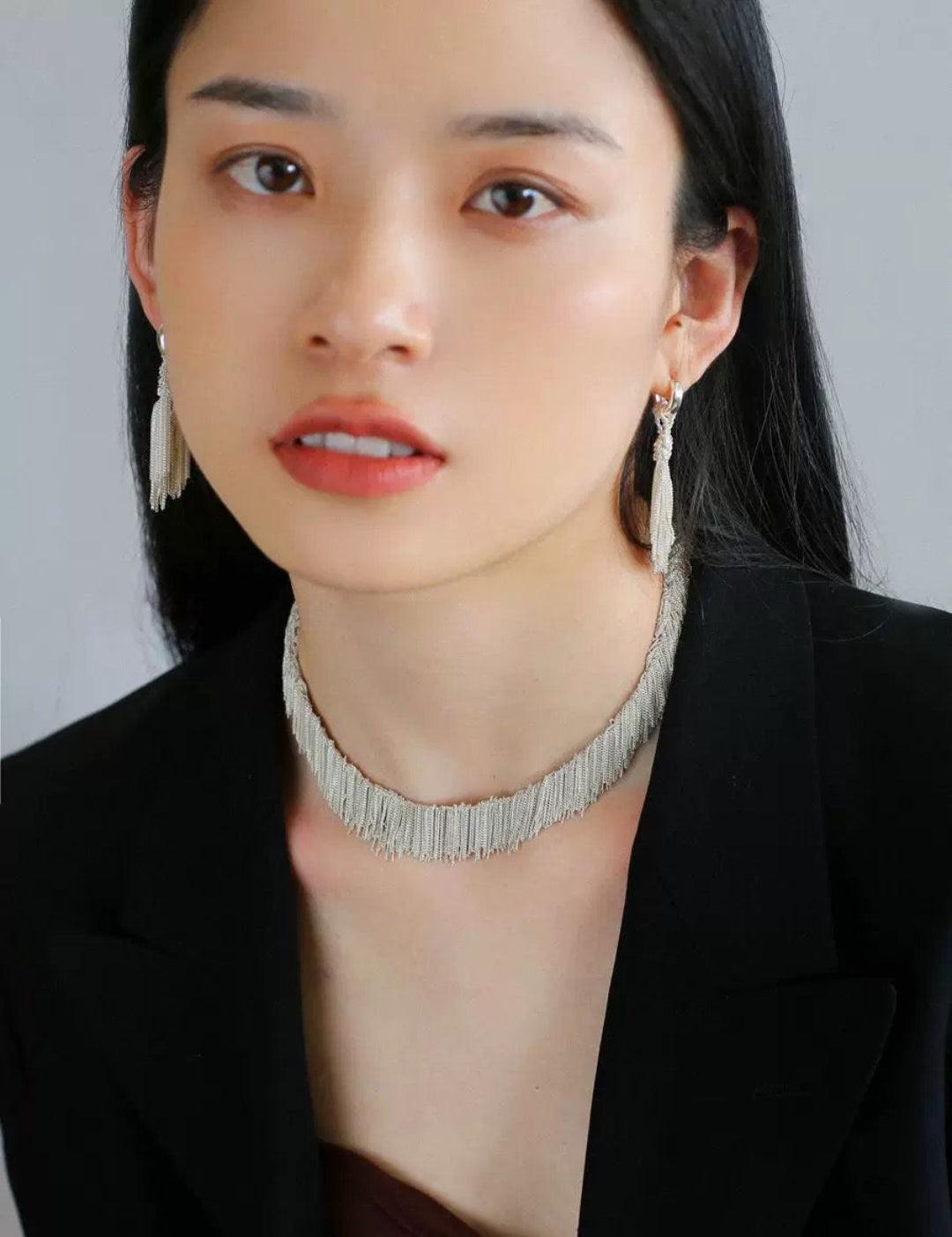 Galaxy Falls Series Bright Tassel Necklace - Gembea Jewelry