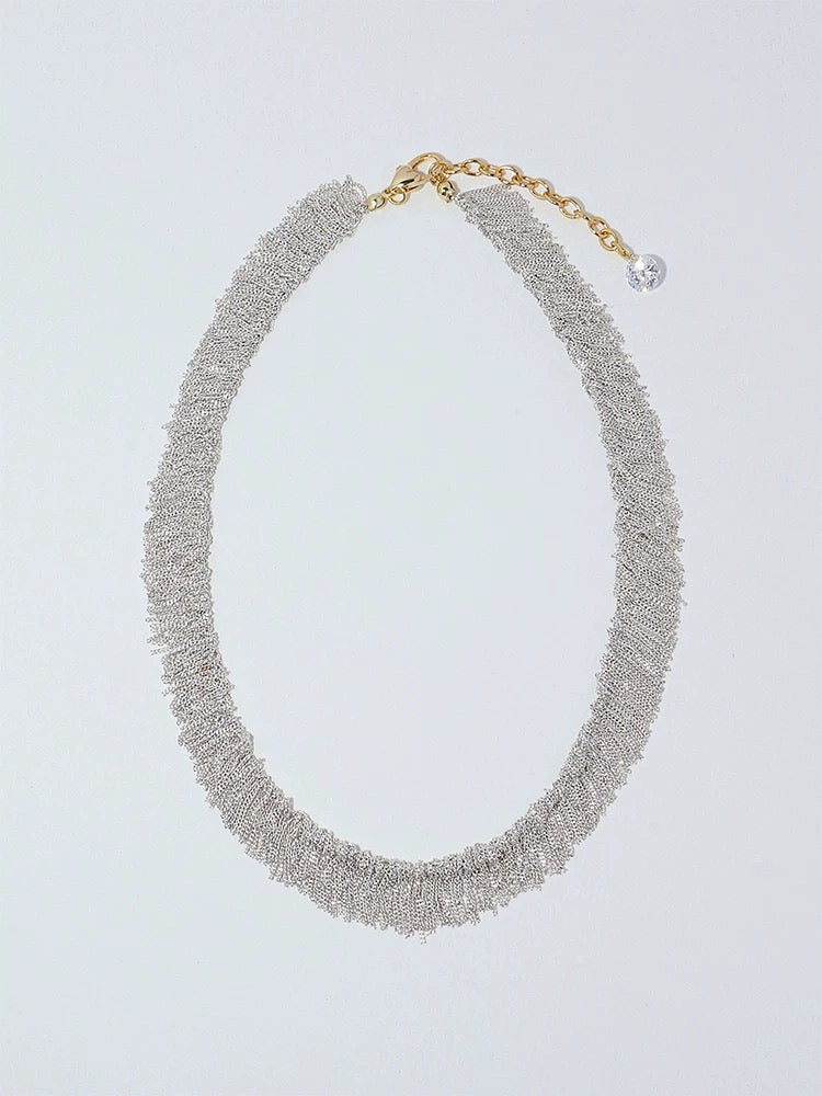 Galaxy Falls Series Bright Tassel Necklace gembea jewelry