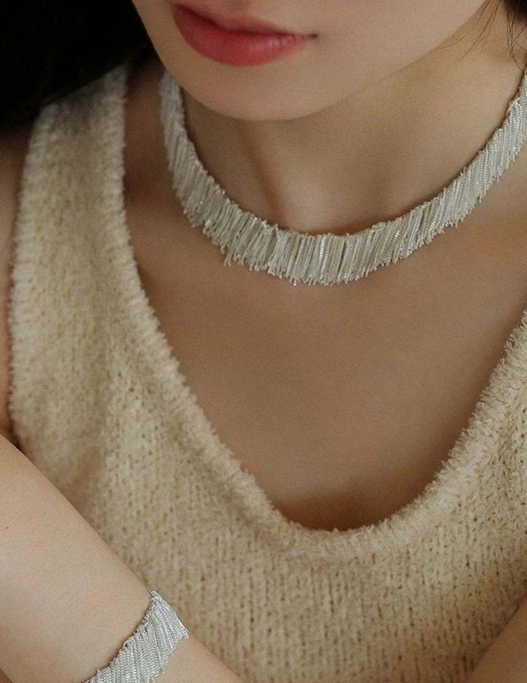 Galaxy Falls Series Bright Tassel Necklace - Gembea Jewelry