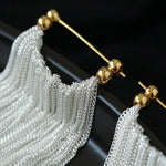 Galaxy Falls Series Long Tassel Earrings - Gembea Jewelry