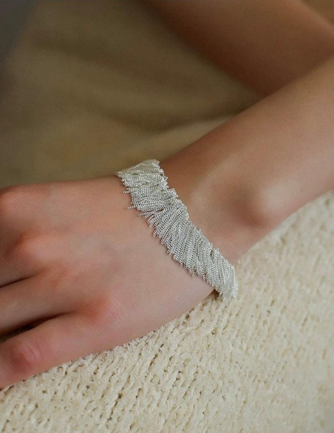 Galaxy Falls Series Shining Tassel Bracelet - Gembea Jewelry