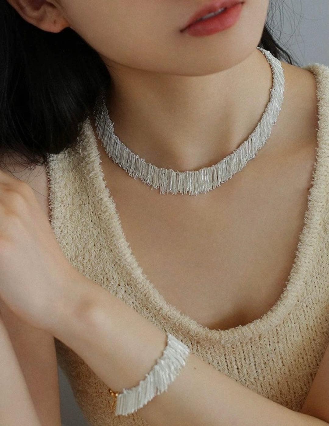 Galaxy Falls Series Shining Tassel Bracelet - Gembea Jewelry