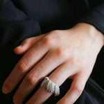 Galaxy Falls Series Shining Tassel Ring - Gembea Jewelry