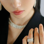 Galaxy Falls Series Shining Tassel Ring - Gembea Jewelry