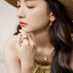 Gold Bean Pearl Bracelet - Gembea Jewelry