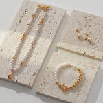 Gold Bean Pearl Bracelet - Gembea Jewelry