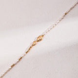 Natural Texture Chain Freshwater Pearl Necklaces - Gembea Jewelry