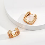 Sterling Silver Vintage Hoop Earrings - Gembea Jewelry
