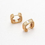 Sterling Silver Vintage Hoop Earrings - Gembea Jewelry