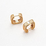 Sterling Silver Vintage Hoop Earrings - Gembea Jewelry