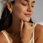 Sterling Silver Vintage Hoop Earrings - Gembea Jewelry