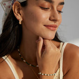 Sterling Silver Vintage Hoop Earrings - Gembea Jewelry