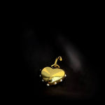 Golden Heart Pendant Pearl Beaded Necklace GEMBEA JEWELRY